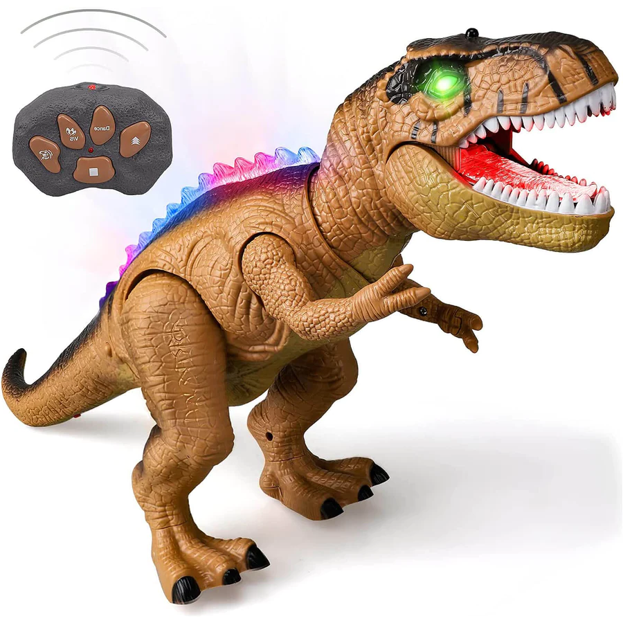 Afstandsbediening Dinosaurusspeelgoed met LED Licht