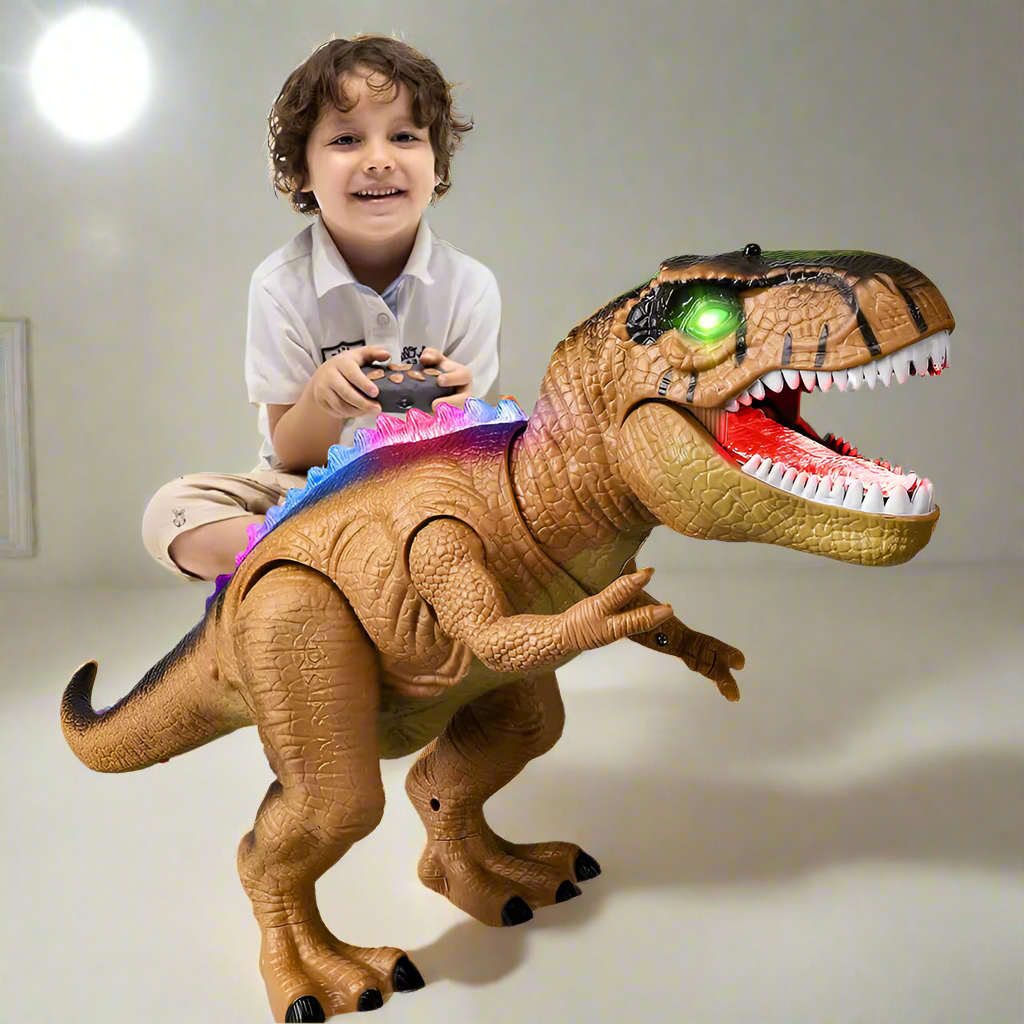 Afstandsbediening Dinosaurusspeelgoed met LED Licht