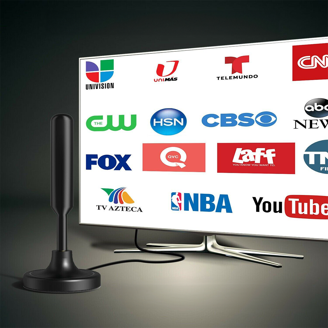 4K HDTV Antenne Magnetisch Digitale TV Antenne Binnen HD Ontvangst