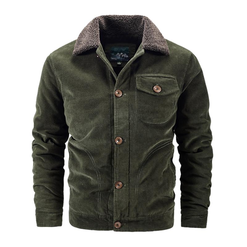 Vintage Herenjacke – Multifunctionele jas met meerdere zakken voor heren