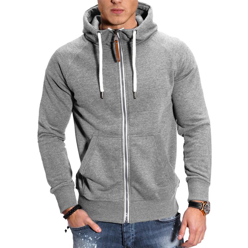 Heren Kapuzenjacke – Comfortabele hoodie met zijzakken voor casual stijl