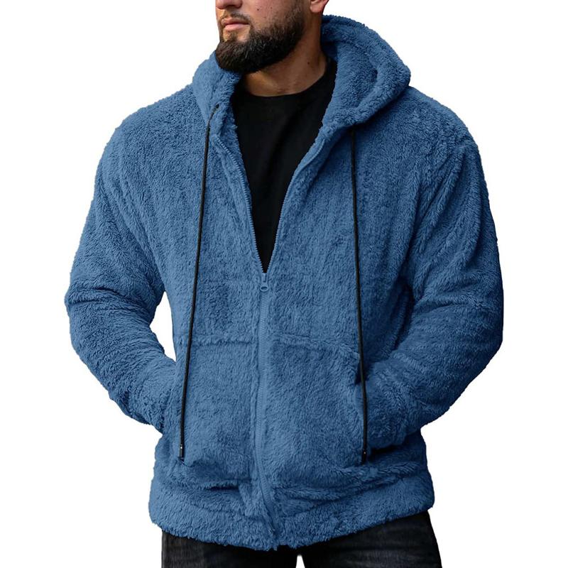 Herenjack met capuchon – Comfortabele hoodie met zijzakken voor casual stijl