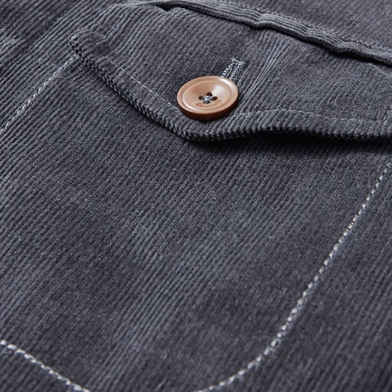 Vintage Herenjacke – Multifunctionele jas met meerdere zakken voor heren