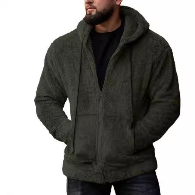 Herenjack met capuchon – Comfortabele hoodie met zijzakken voor casual stijl
