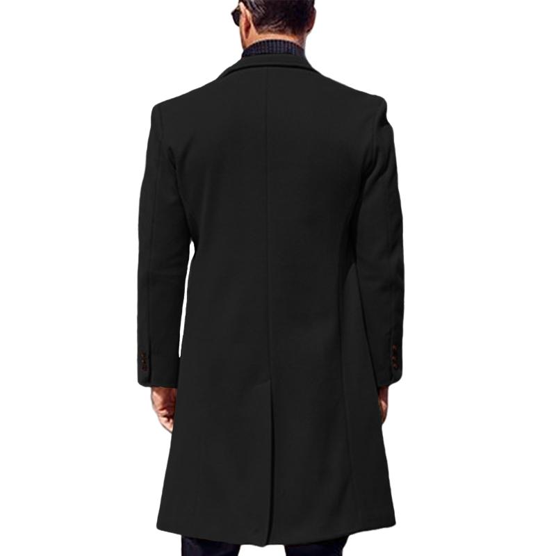 Dubbelzijdige Heren Mantel met Reverskraag – Elegante Winterjas voor Dames