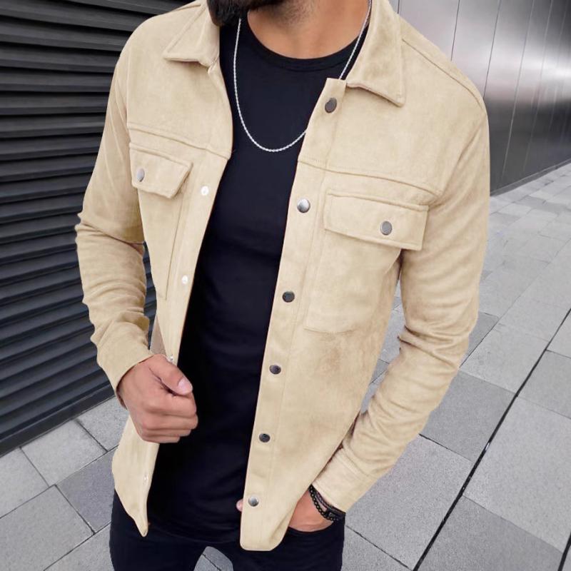 Herenjack met knopen – Casual jasje met borstzakken, stijlvol en comfortabel