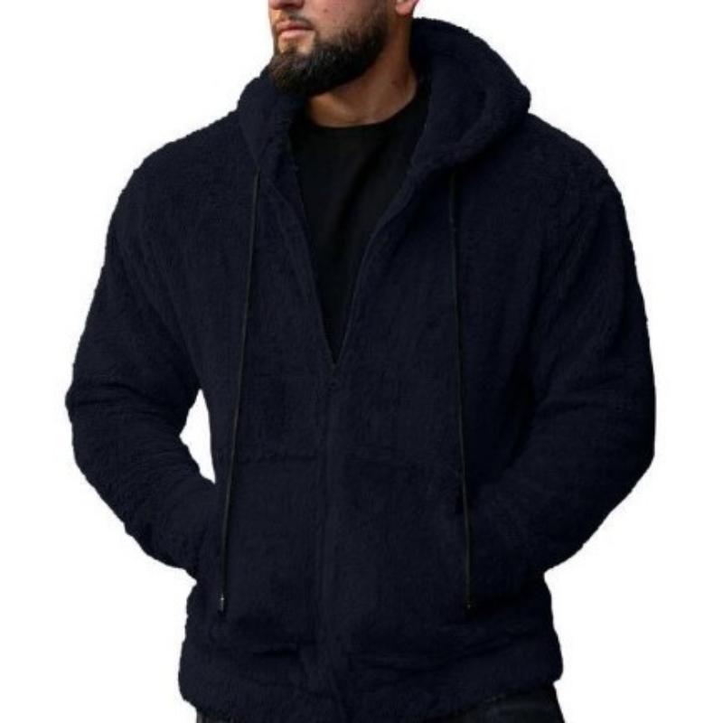 Herenjack met capuchon – Comfortabele hoodie met zijzakken voor casual stijl