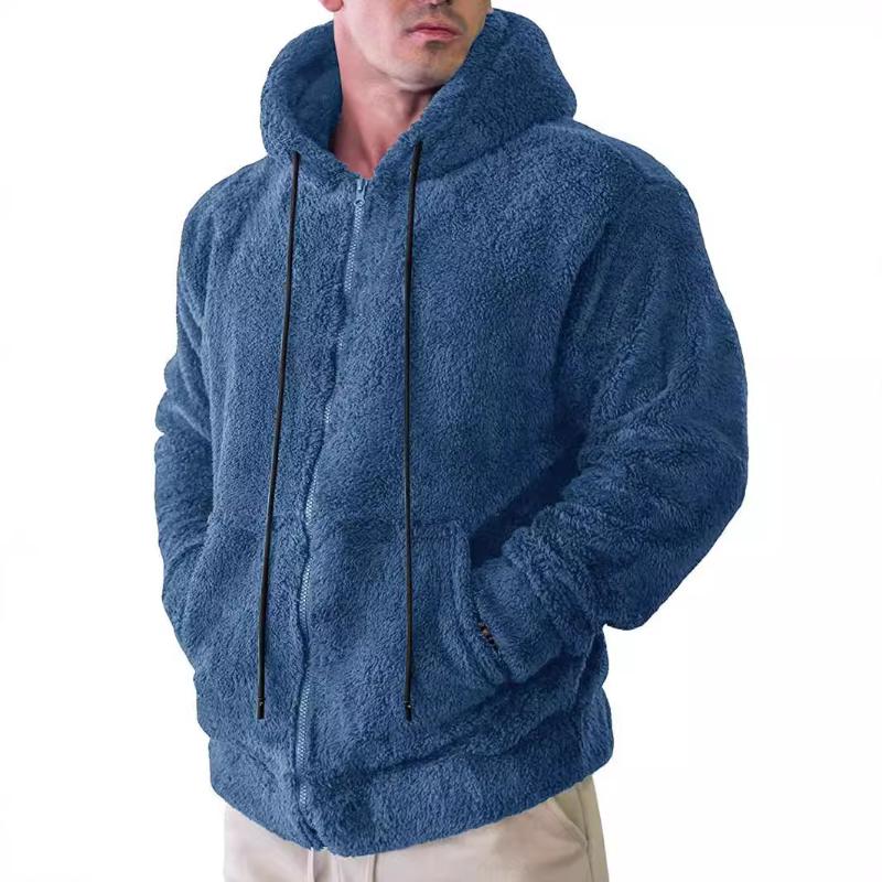 Herenjack met capuchon – Comfortabele hoodie met zijzakken voor casual stijl