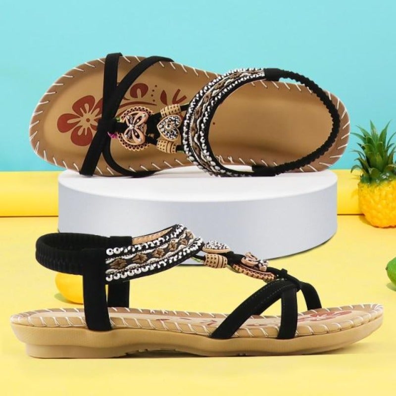 Sandaal Dames – Designer Sandaal van Leer met Elegante Ontwerpen voor Zomer