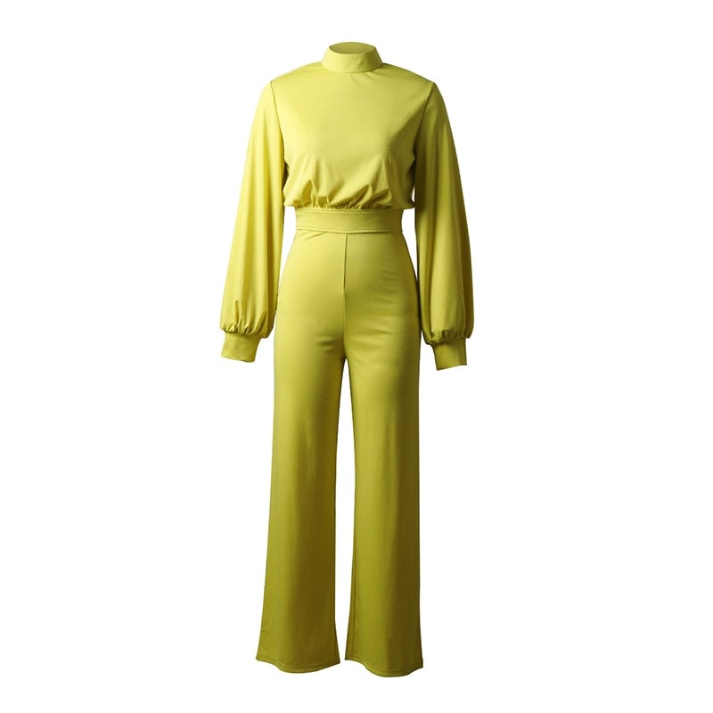 Lange mouwen dames jumpsuit – Elegante jumpsuit met comfortabele pasvorm voor elke gelegenheid