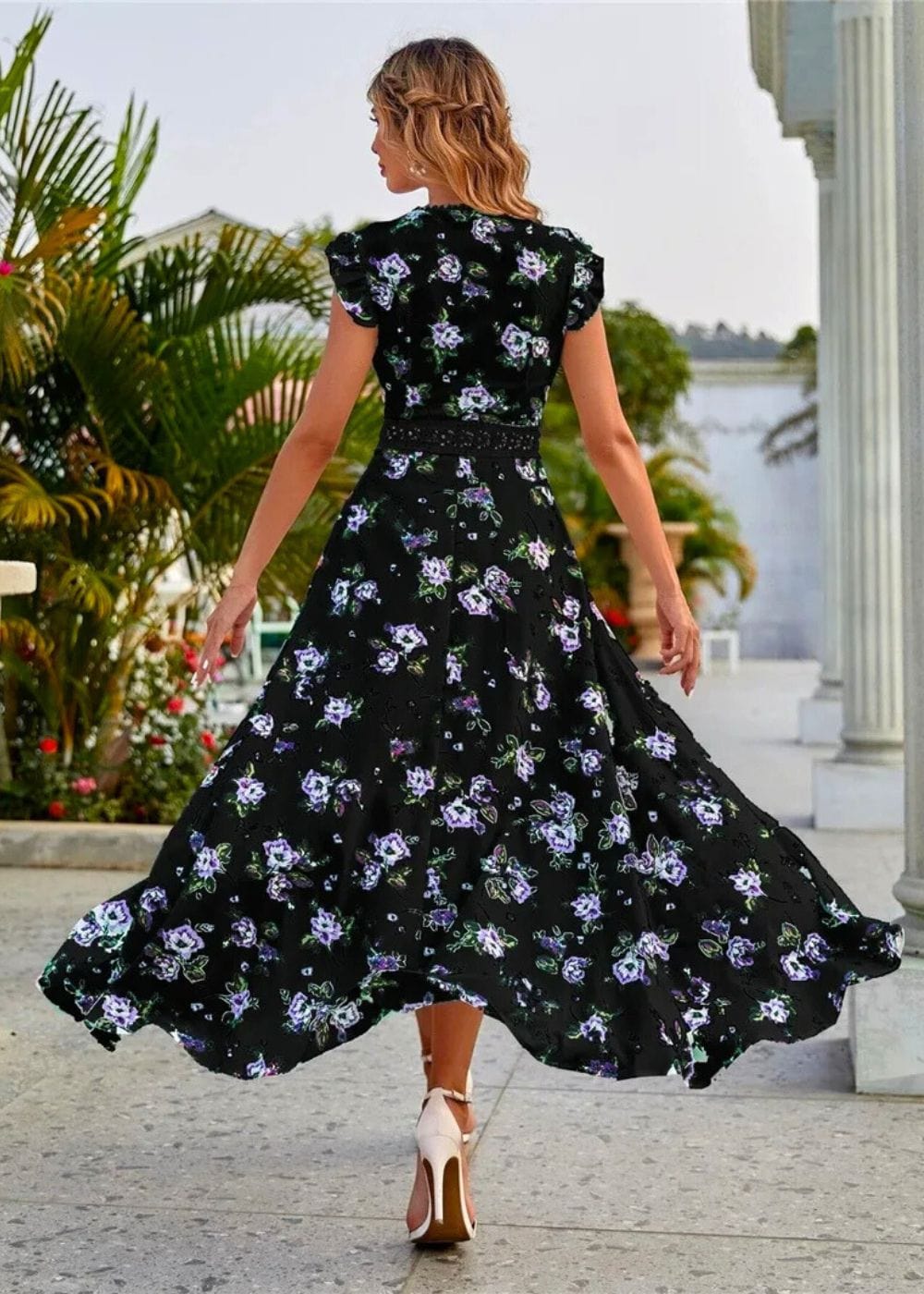 Bohemian Plattelandsjurk – Lange jurk met bloemenprint, luchtig en stijlvol