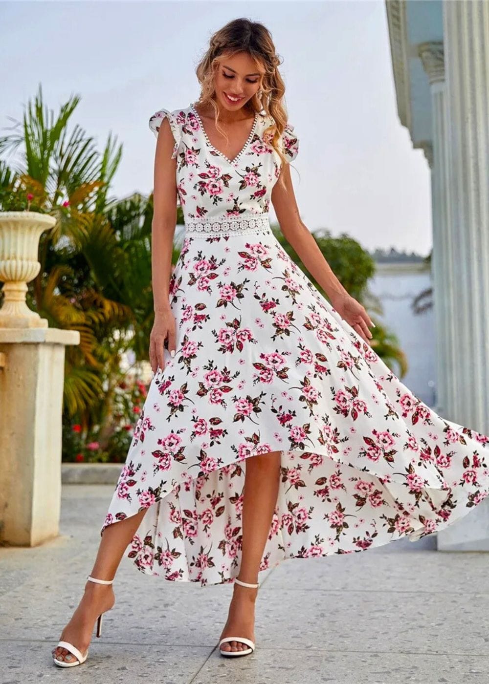 Bohemian Plattelandsjurk – Lange jurk met bloemenprint, luchtig en stijlvol