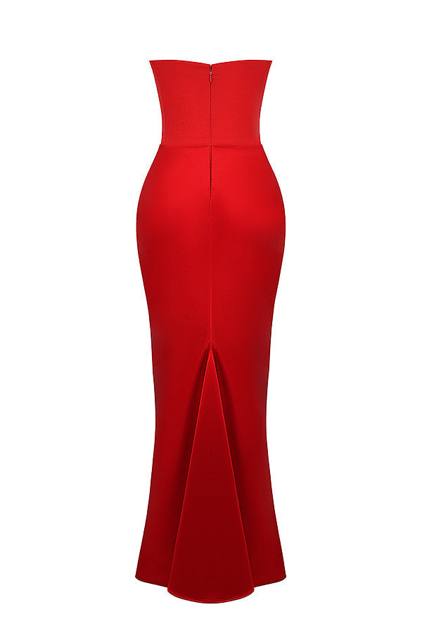 Korsetjurk dames – Elegante strapless jurk voor bruiloft en feestgelegenheden