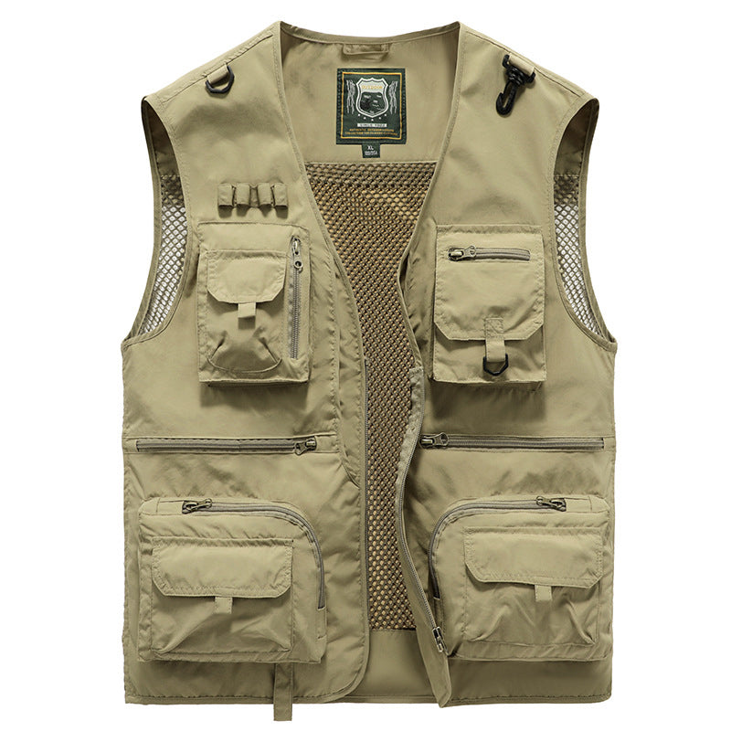 Zomervest met Meerdere Zakjes – Lichtgewicht Casual Vest voor Dames