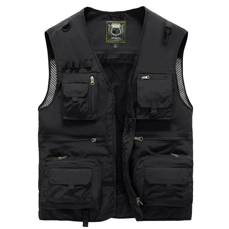 Zomervest met Meerdere Zakjes – Lichtgewicht Casual Vest voor Dames