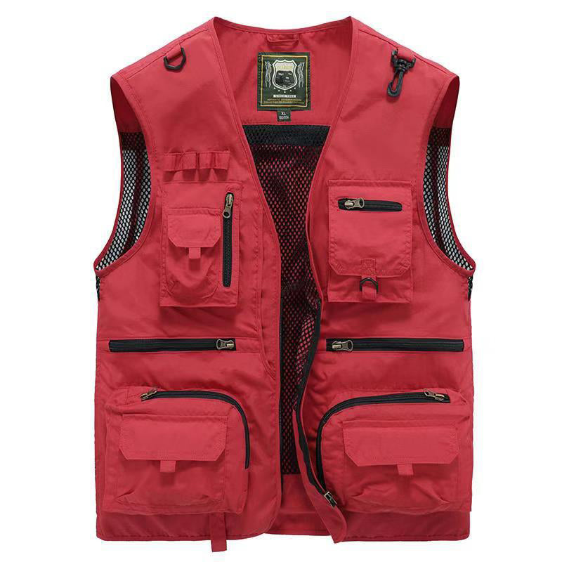 Zomervest met Meerdere Zakjes – Lichtgewicht Casual Vest voor Dames