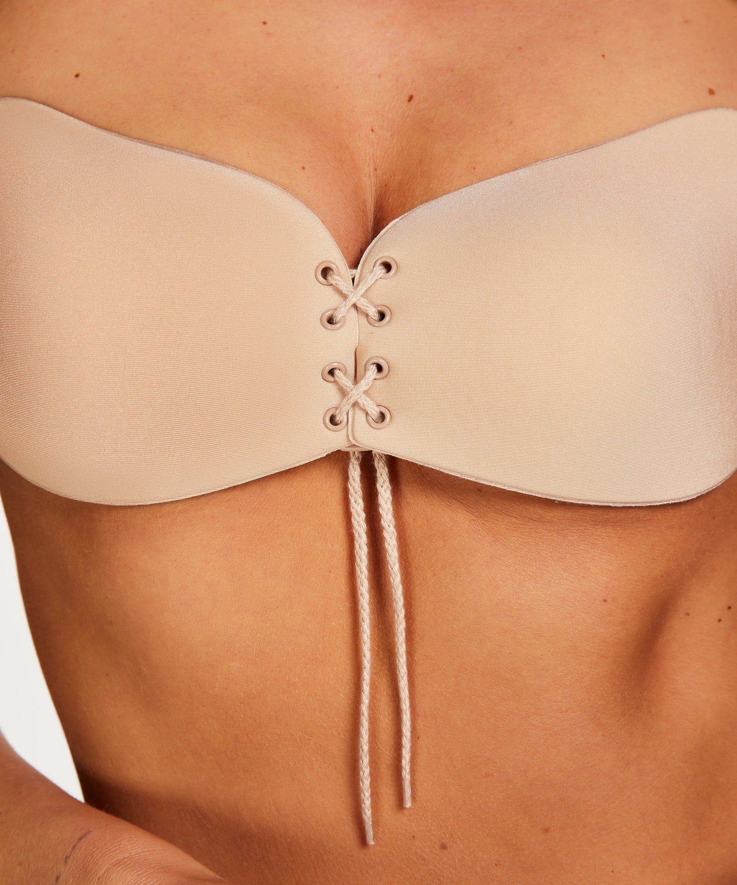 Onzichtbare Push-Up Plak BH – Backless BH met Open Rug voor Onder Jurk