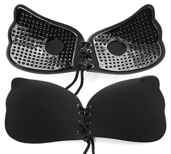 Onzichtbare Push-Up Plak BH – Backless BH met Open Rug voor Onder Jurk