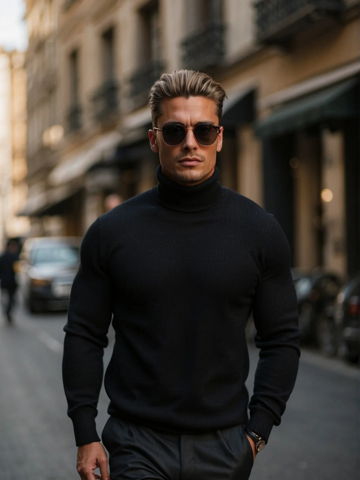 Heren Coltrui Klassiek – Comfortabele Woltrui voor Casual en Formele Gelegenheden