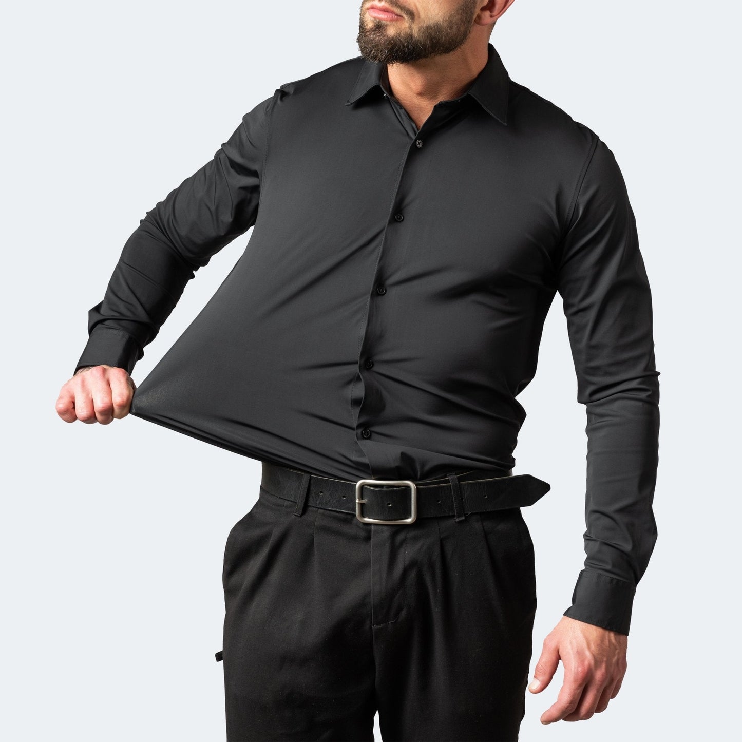 Strakke heren shirt – Rekbare stof met moderne pasvorm voor dagelijks gebruik