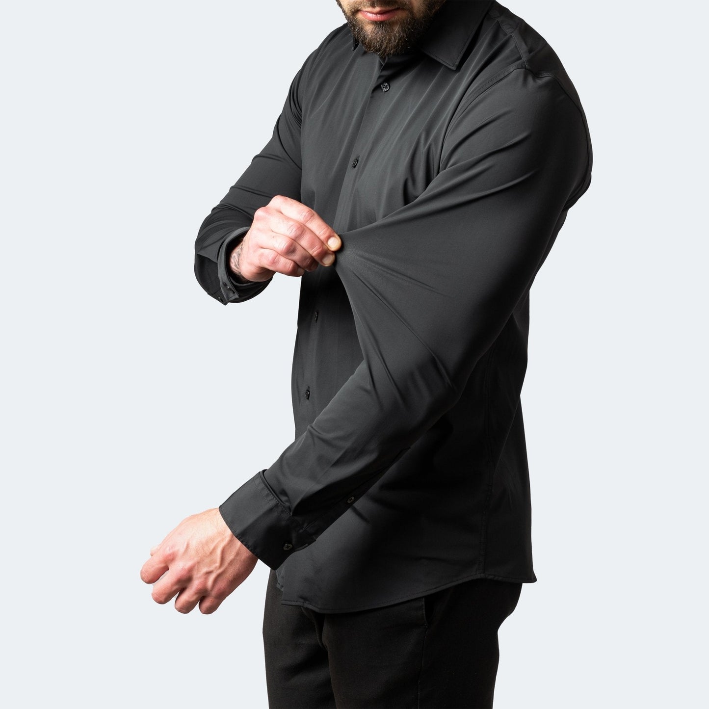 Strakke heren shirt – Rekbare stof met moderne pasvorm voor dagelijks gebruik