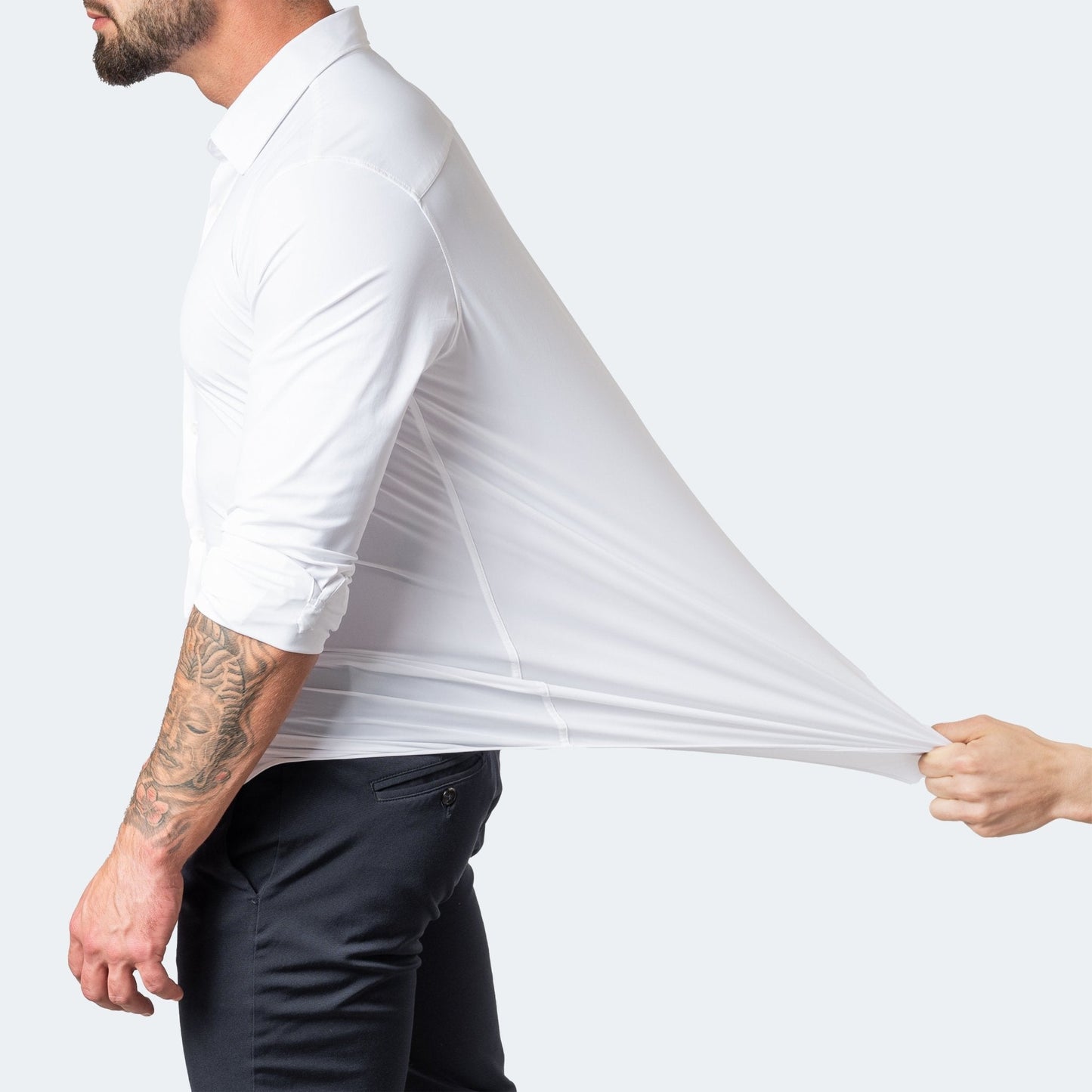 Strakke heren shirt – Rekbare stof met moderne pasvorm voor dagelijks gebruik