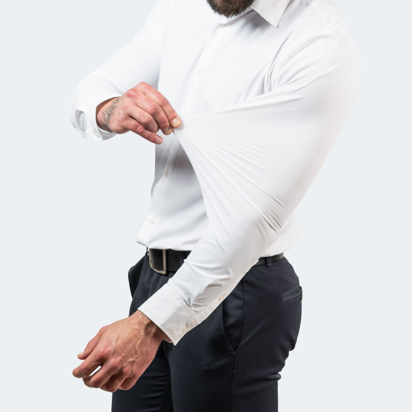 Strakke heren shirt – Rekbare stof met moderne pasvorm voor dagelijks gebruik
