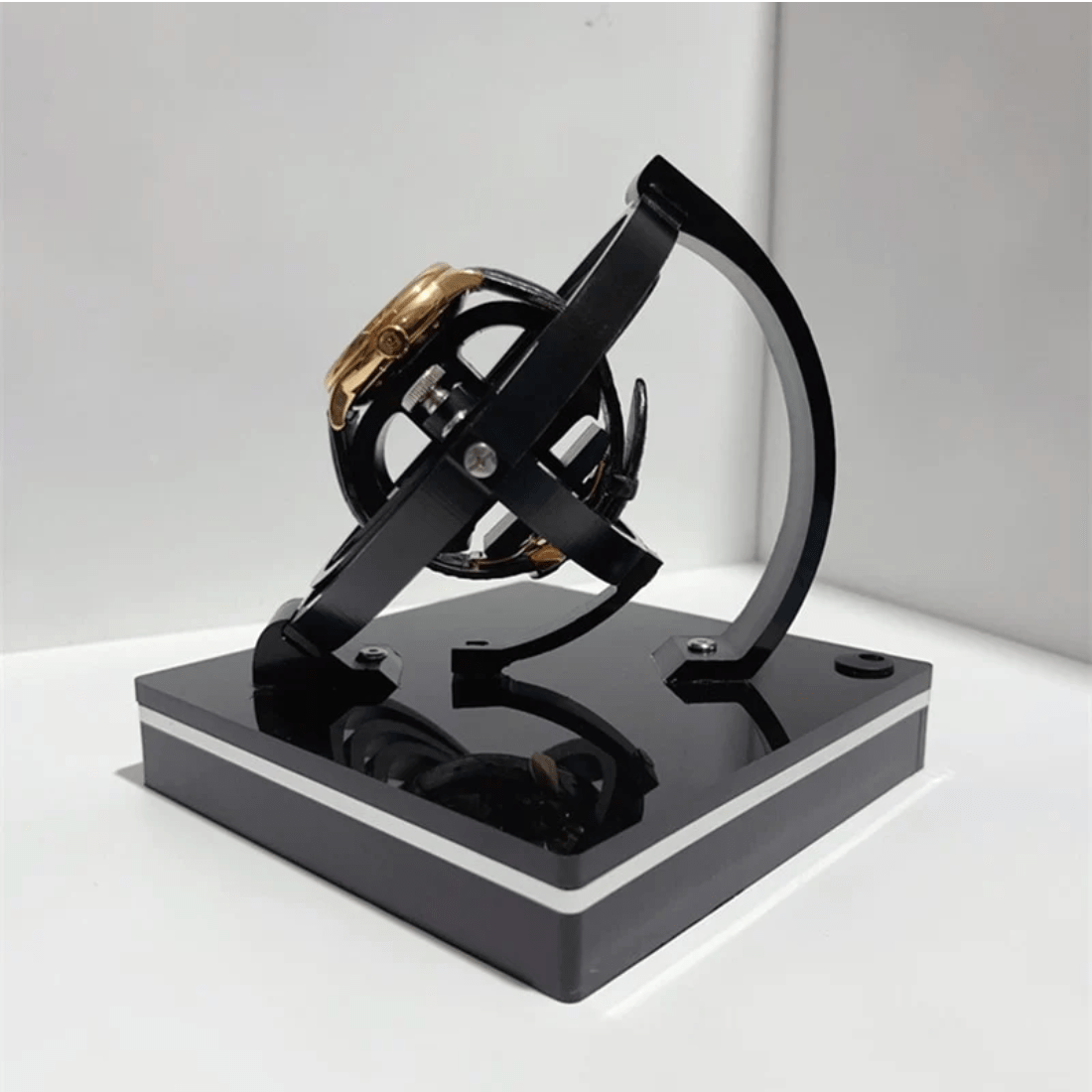 Horlogebeweger voor automatische horloges met luxe display