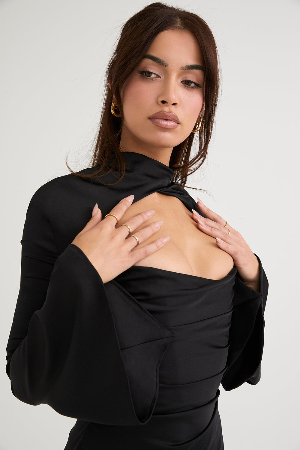 Stijlvolle jurk dames – Elegante jurk met bloemenprint voor feesten