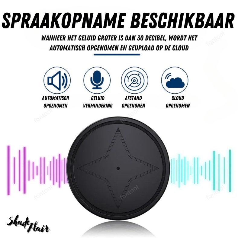 GPS Tracker Mini Magnetisch Voor Voertuigen en Huisdieren