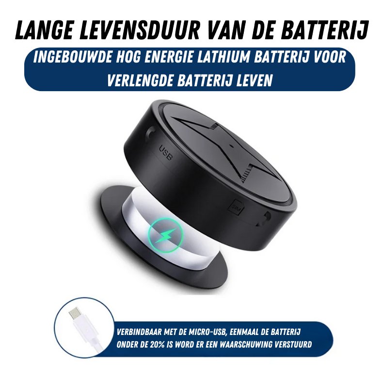 GPS Tracker Mini Magnetisch Voor Voertuigen en Huisdieren