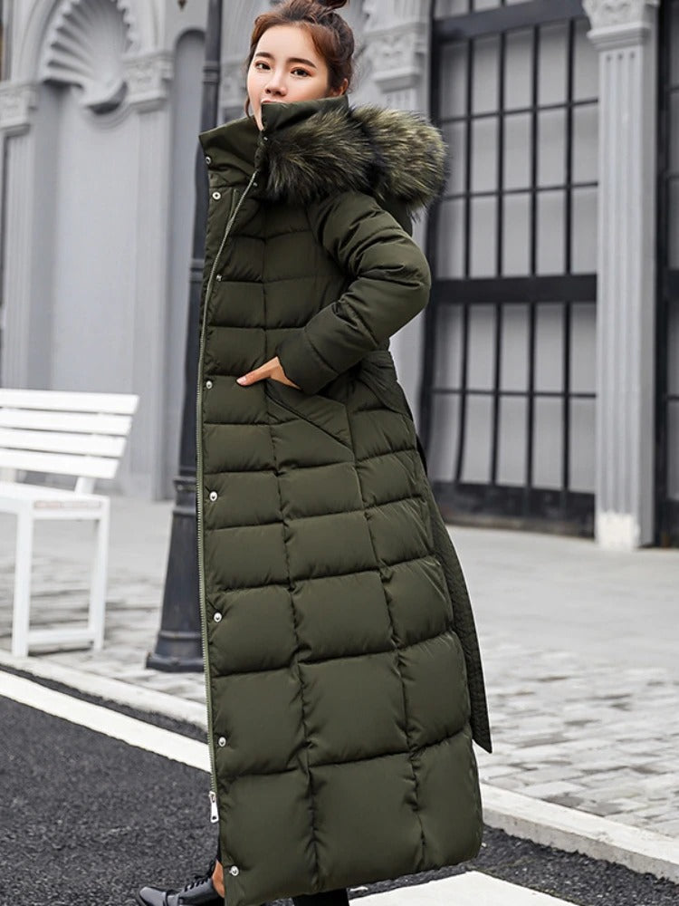 Donsjack dames met capuchon – Warm en stijlvol winterjack voor dames