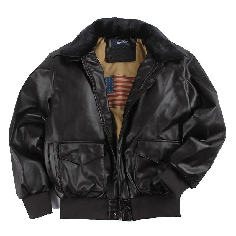 Vintage jack heren – Stijlvol leren jasje voor casual en feestelijke gelegenheden
