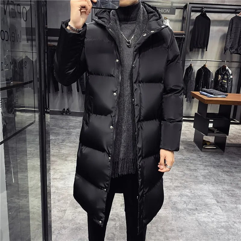 Heren Winter-Pufferjacke – Warme en stijlvolle gewatteerde jas voor koude dagen