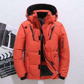 Donsjack heren met capuchon – Warm en stijlvol winterjack voor buitengebruik
