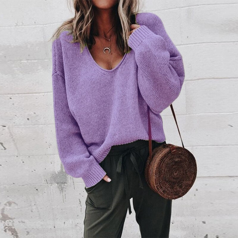 Dames Pullover – Elegante trui van zachte wol voor casual en feestelijke gelegenheden