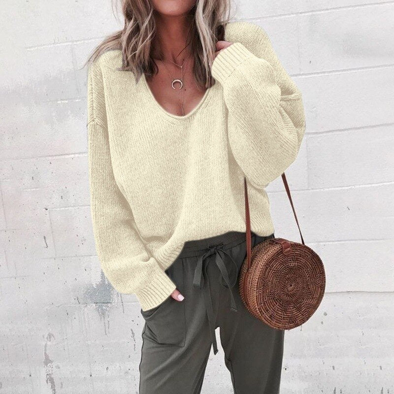 Dames Pullover – Elegante trui van zachte wol voor casual en feestelijke gelegenheden