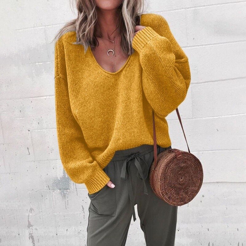 Dames Pullover – Elegante trui van zachte wol voor casual en feestelijke gelegenheden