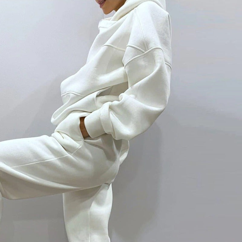 Hoodie en broek set dames – Comfortabele en trendy outfit voor casual stijl