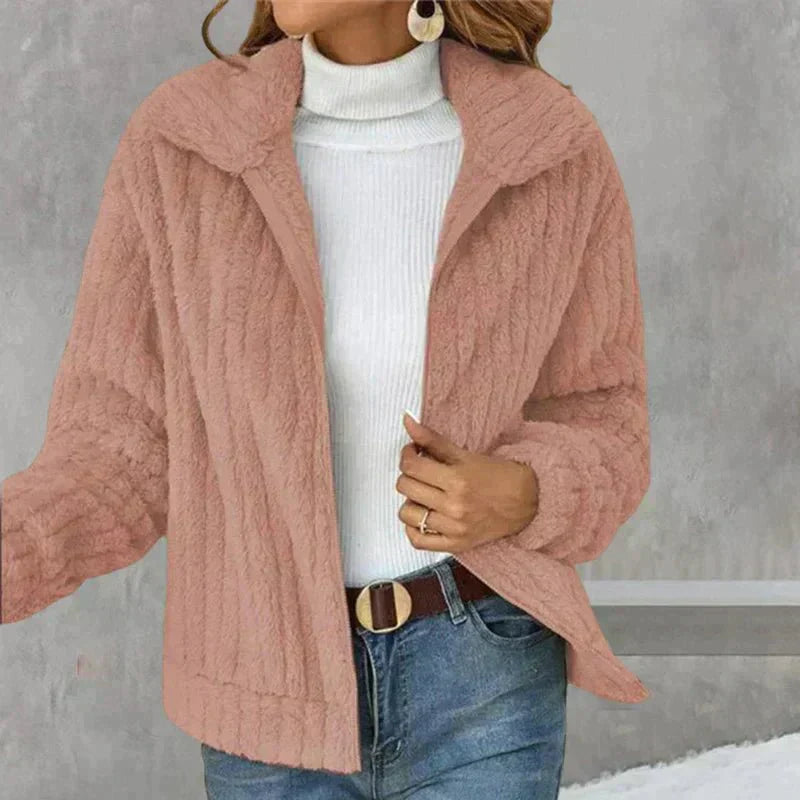 Pluche Vest Dames – Zachte en Warme Vest voor Herfst en Wintermode