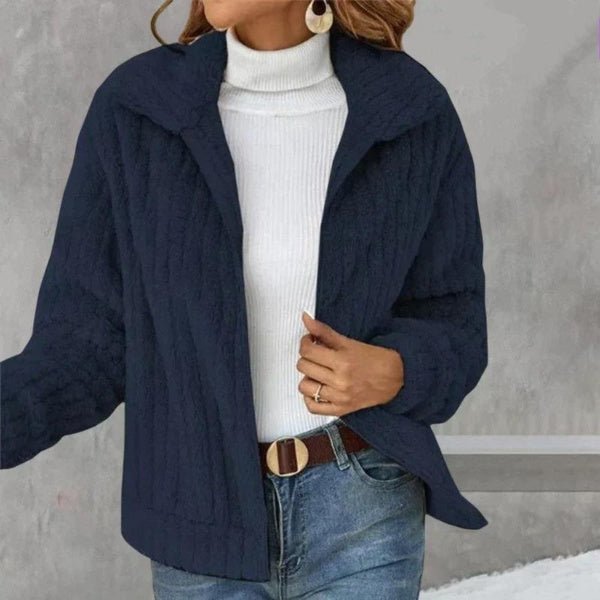 Pluche Vest Dames – Zachte en Warme Vest voor Herfst en Wintermode
