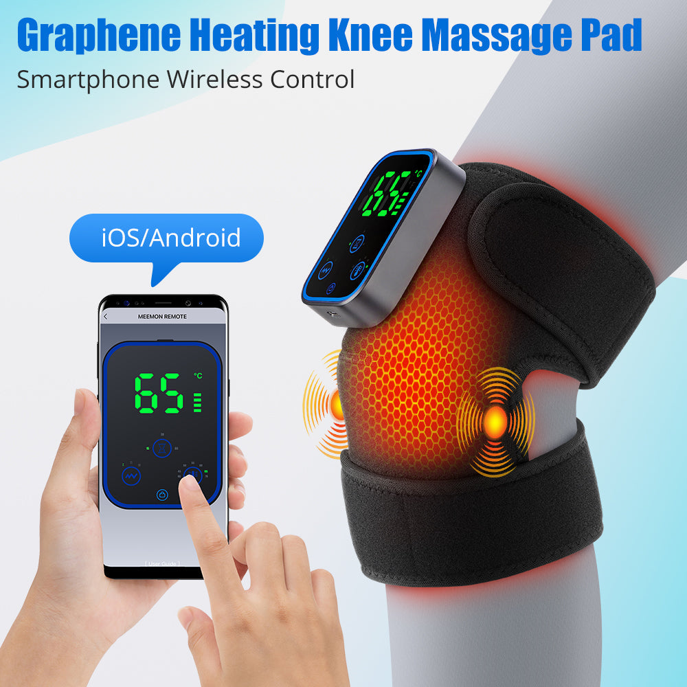 Knie Massager Verwarming App Controle