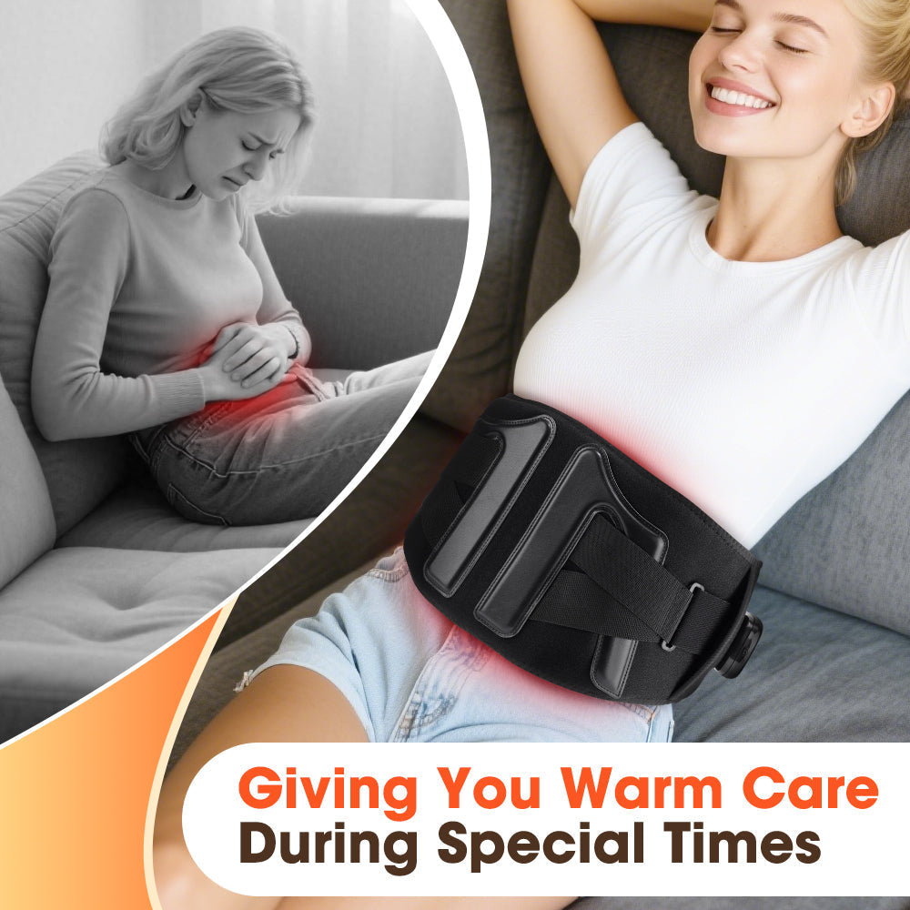 Ondersteuningsband LED Massage Elastische Taille