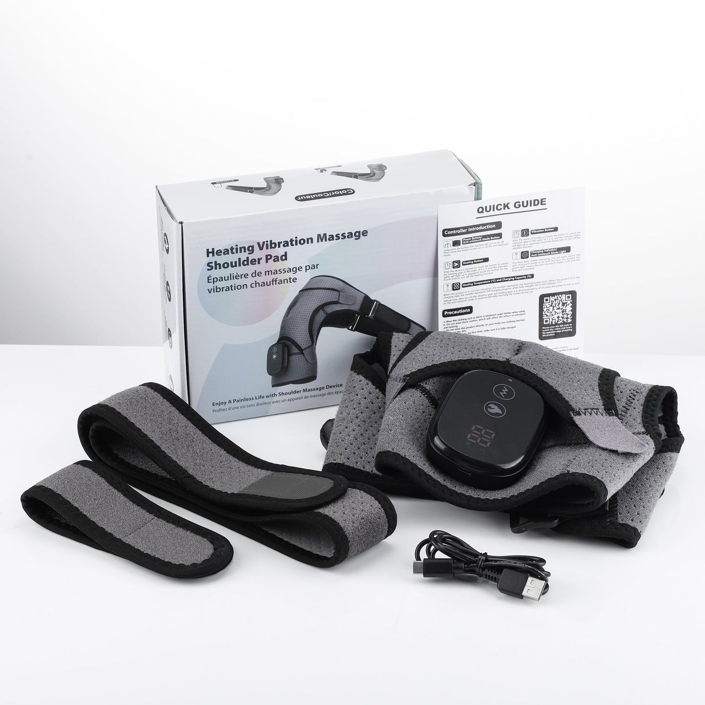 Verwarmd Schouderwrap Therapieapparaat