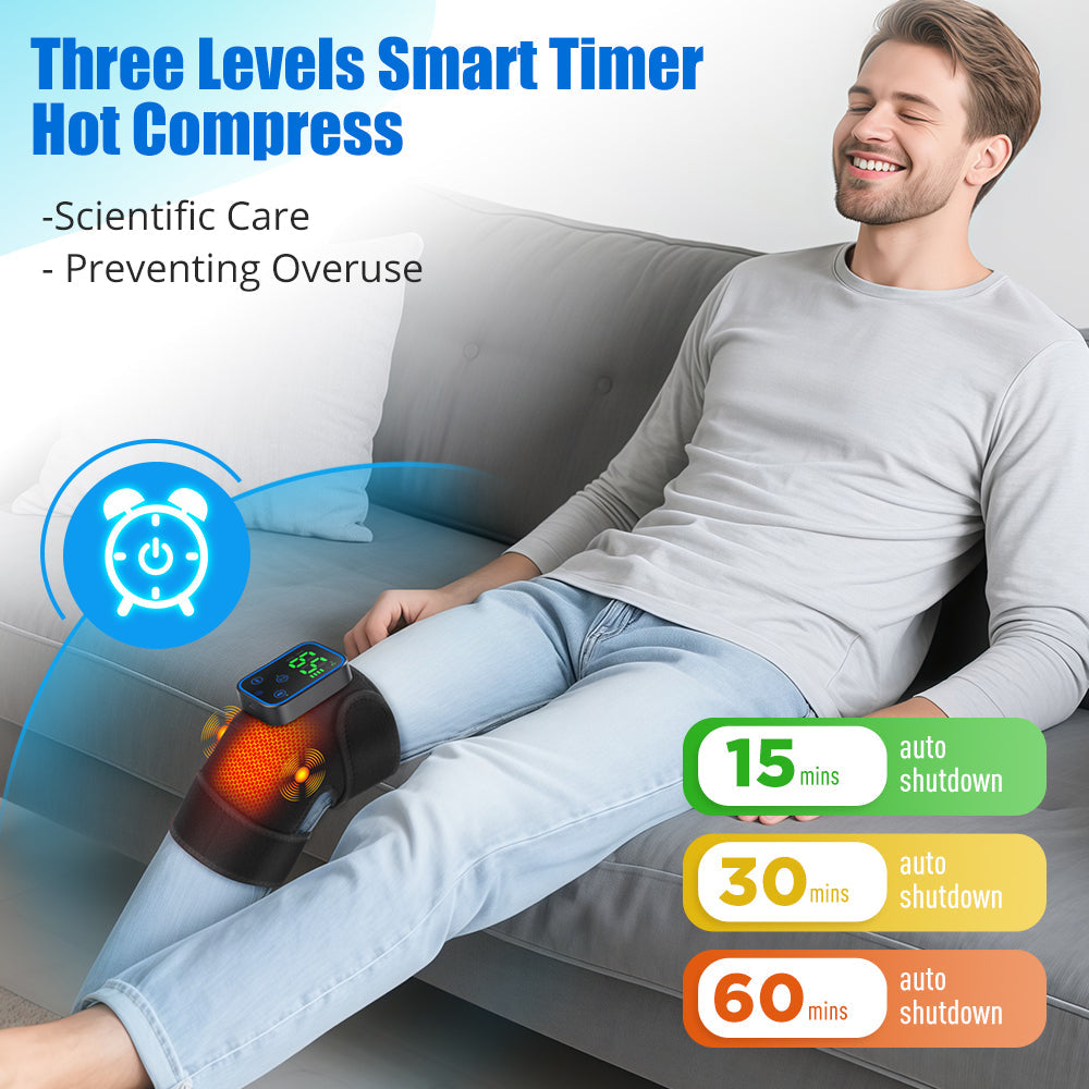 Knie Massager Verwarming App Controle