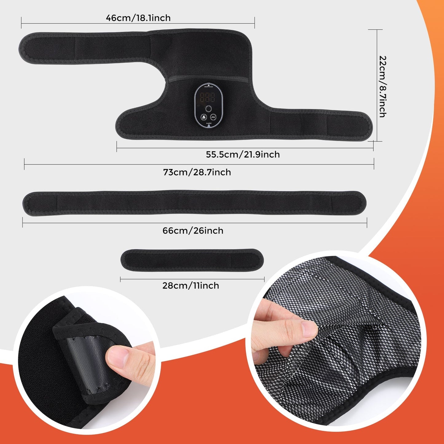 Knieverwarmingskussen Pijnverlichting