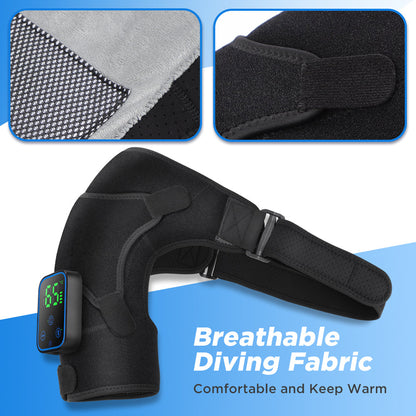 Draadloze Schoudermassager met APP-besturing en Afneembaar Ontwerp