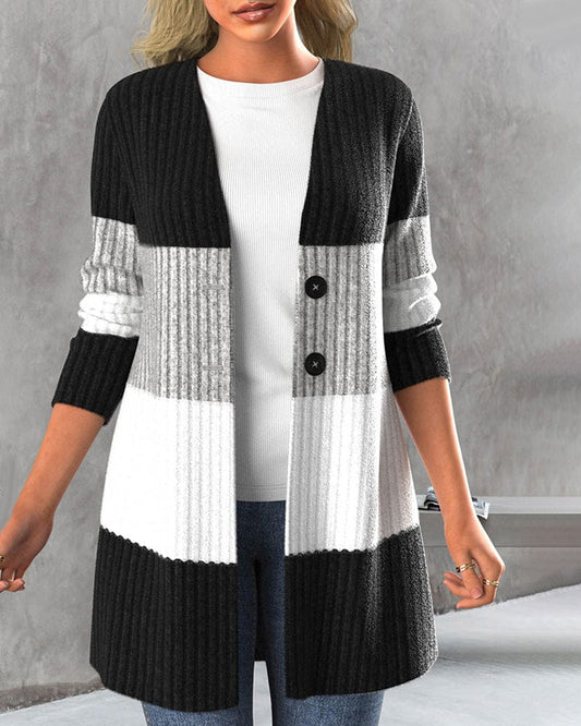 Dames vest – Stijlvol gebreid vest voor dames, casual en warm