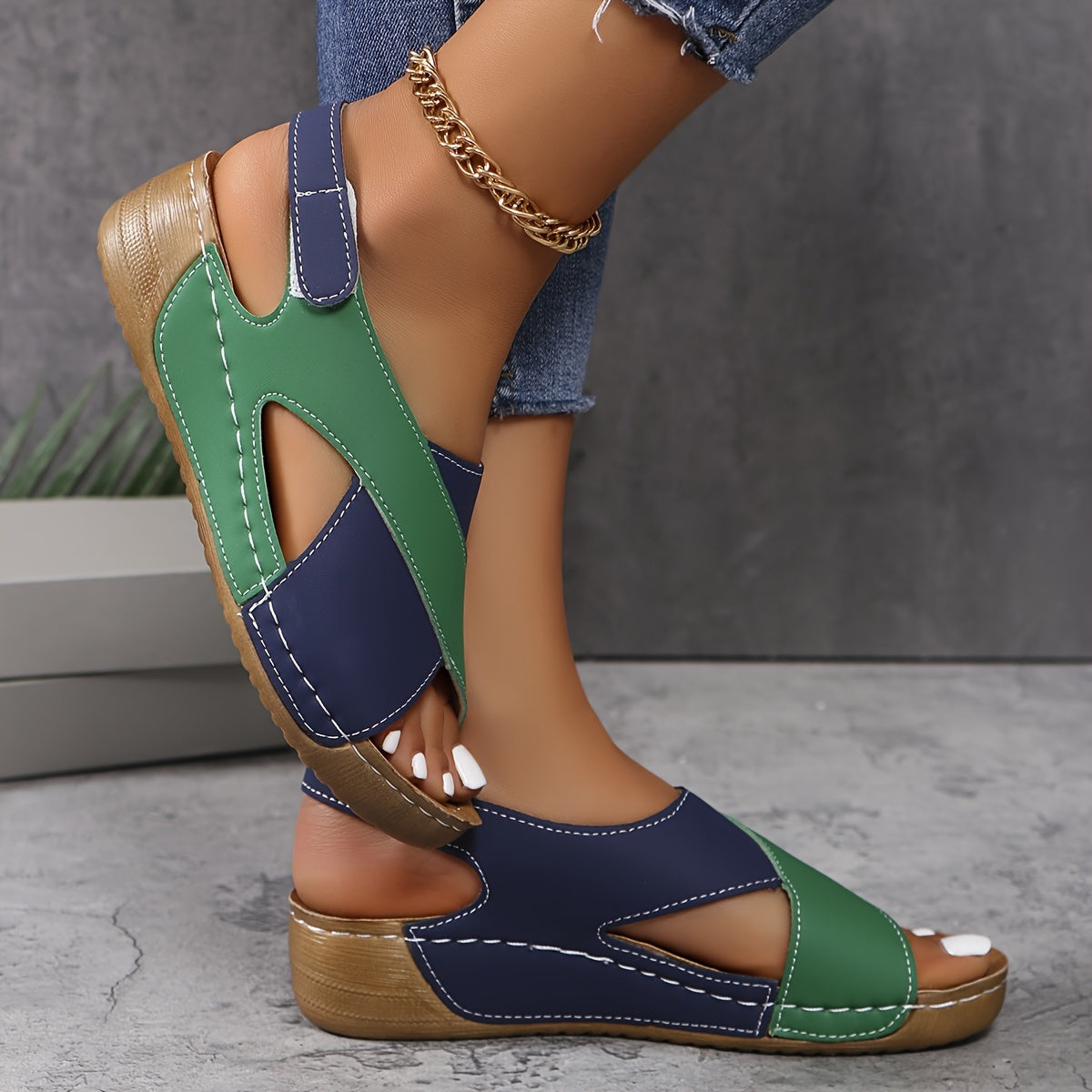 Orthopedische Sandalen Dames – Comfortabele Zomer Sandalen met Ondersteuning en Ademend Design