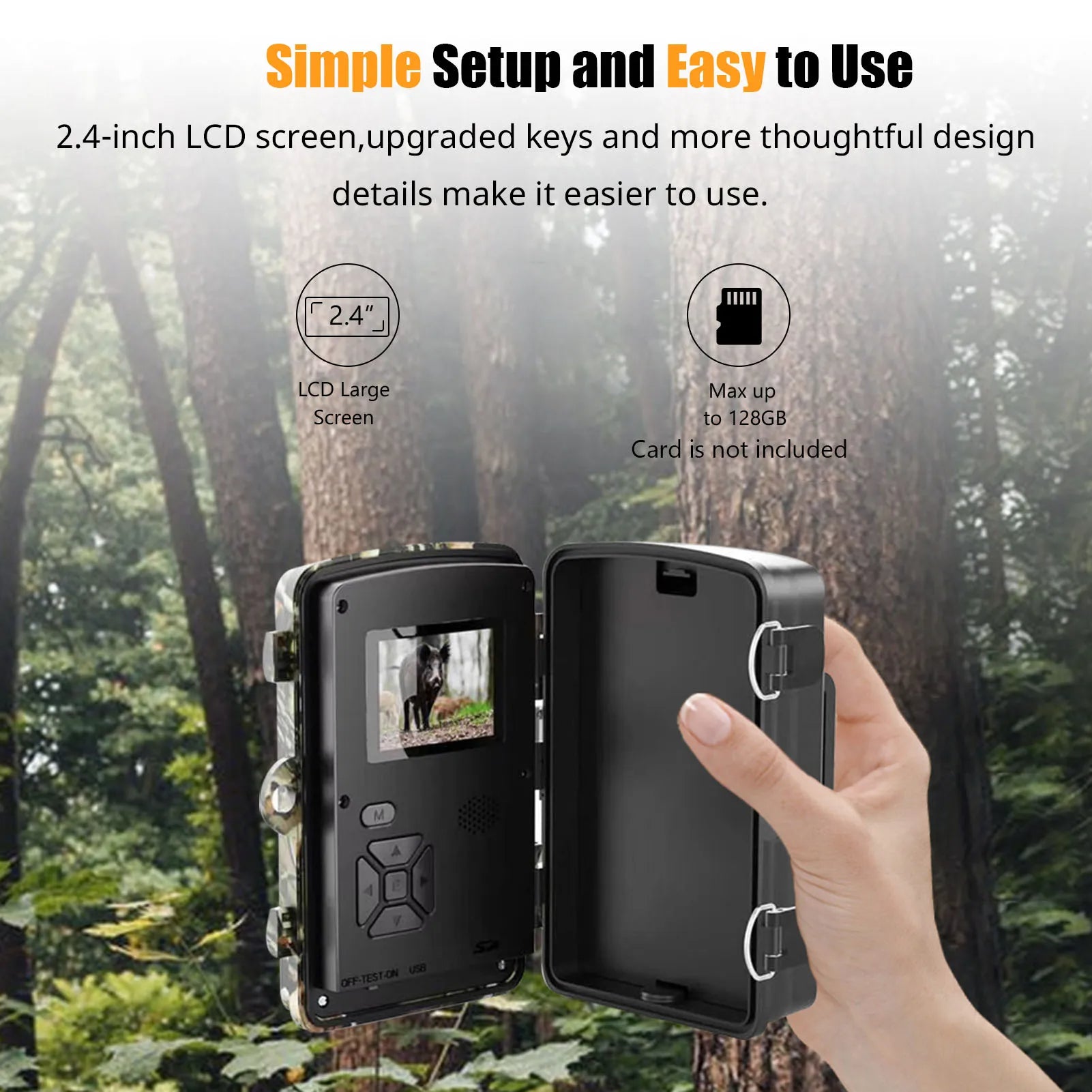 1080P Nachtzicht Trail Camera